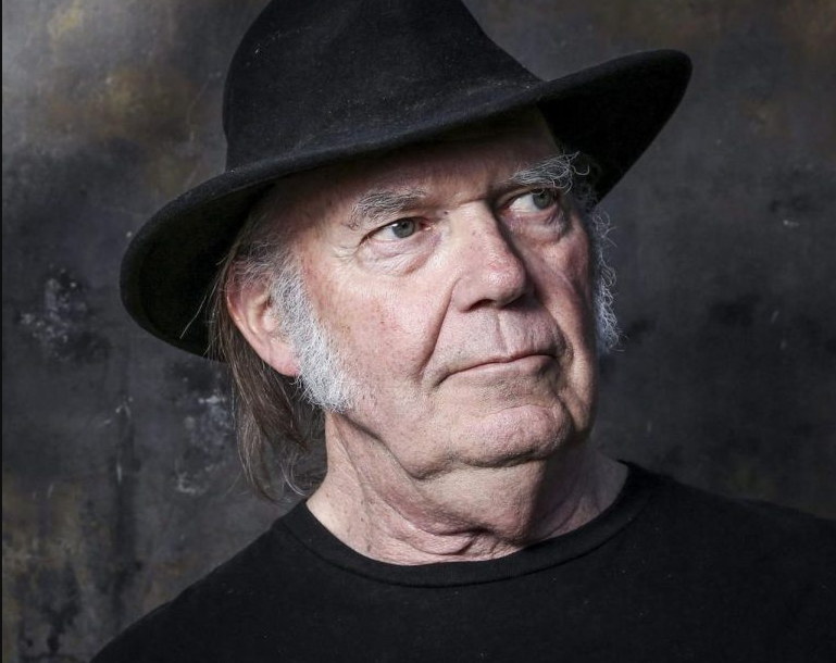 An image illustration of Neil Young